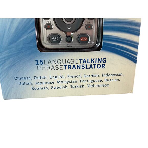 Vintage Lingo Diplomat 15 Language Talking Translator 3.5"X2.5" Travel Size - Picture 5 of 9